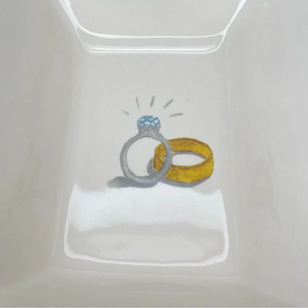 Rae Dunn FOREVER Wedding Ring Dish
